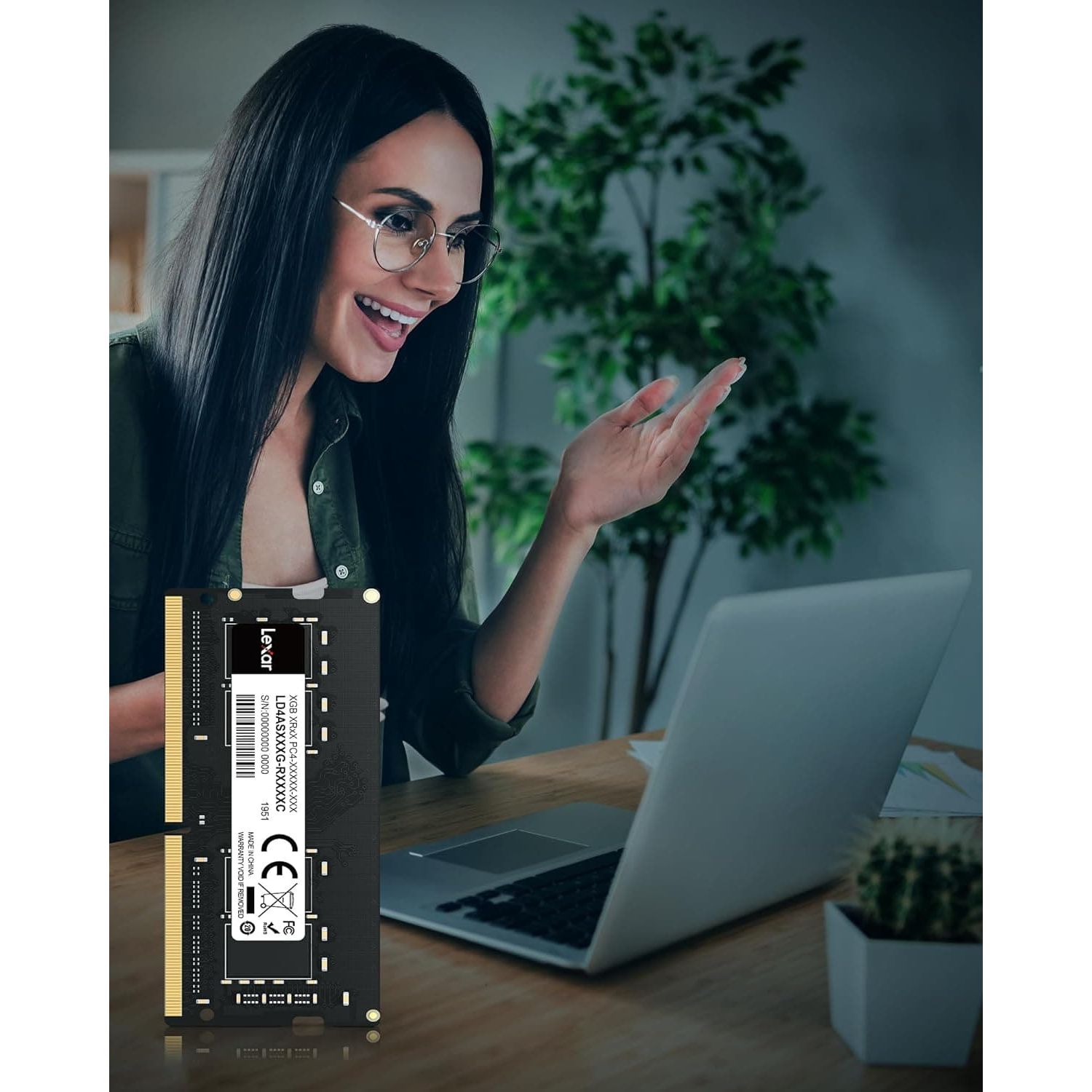 Buy Lexar,Lexar SODIMM 16GB DDR4 RAM, 3200 MHz, 260-Pin DDR4 SODIMM Laptop Ram, High-Performance SO-DIMM, PC Laptop Computer Memory (LD4AS016G-B3200ASST) - Gadcet UK | UK | London | Scotland | Wales| Near Me | Cheap | Pay In 3 | RAM